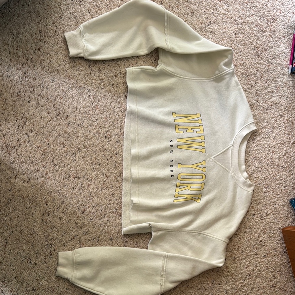 Lazy Sunday Cream Sweatshirt